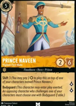 Prince Naveen, Vigilant First Mate (foil) - Azurite Sea