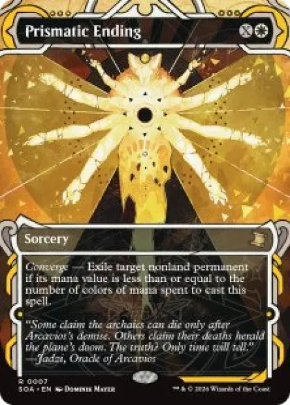 Prismatic Ending (#007) (showcase) - Secrets of Strixhaven Mystical Archive