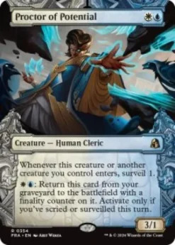 Proctor of Potential (foil) (showcase) - Reality Fracture Varianten
