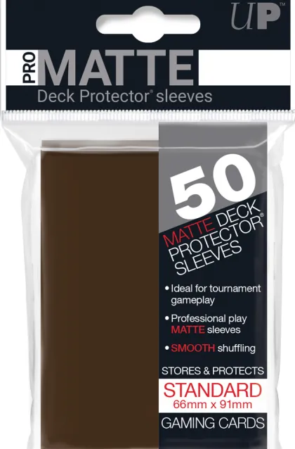 Pro Deck Protectors Brown (50 stuks)
