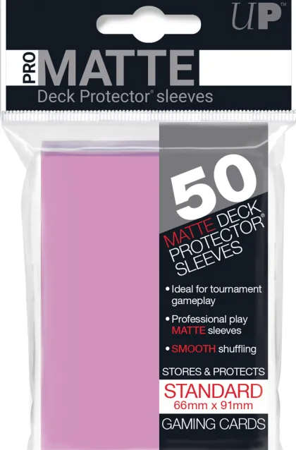 Pro Deck Protectors Pink (50 stuks)