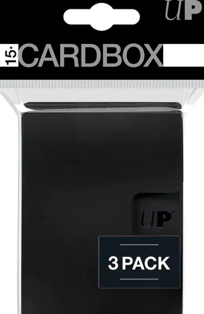 Pro 15+ Pack Boxes - Black (3 stuks)