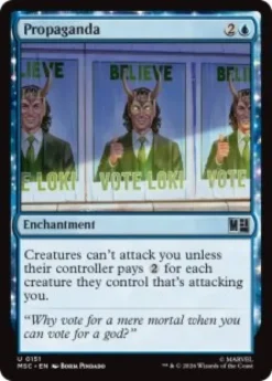 Propaganda (surge foil) - Marvel Super Heroes Commander