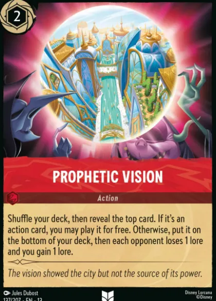 Prophetic Vision (foil) - Attack of the Vine