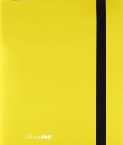 Pro 4 Pocket Binder Eclipse Lemon Yellow