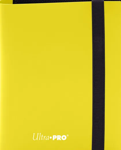 Pro 2 Pocket Binder Eclipse Lemon Yellow