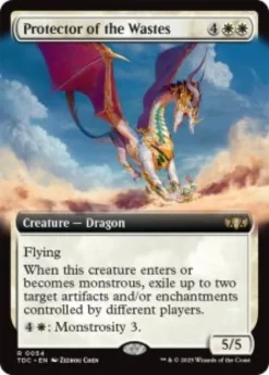 Protector of the Wastes (extended art) - Tarkir: Dragonstorm Commander Varianten