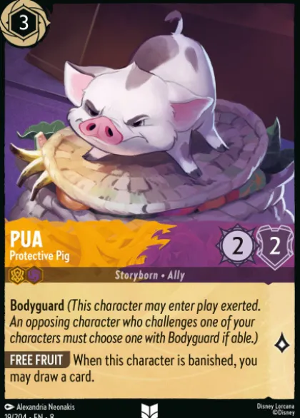 Pua, Protective Pig (foil) - Reign of Jafar