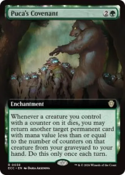Puca's Covenant (extended art) - Lorwyn Eclipsed Commander Varianten