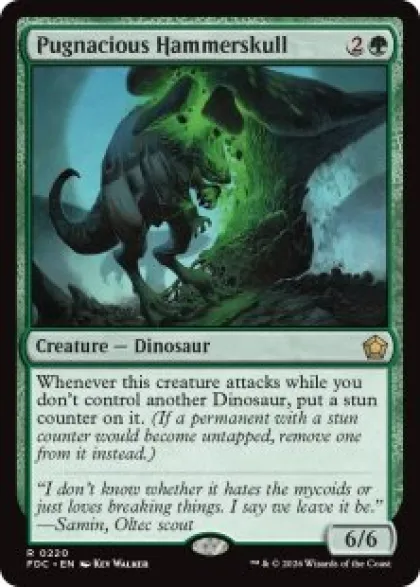 Pugnacious Hammerskull - Foundations Commander Decks