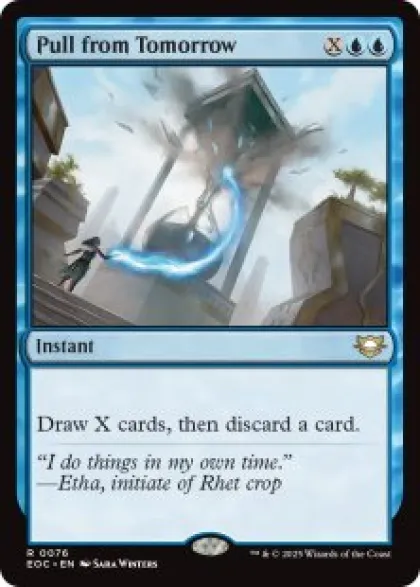 Pull from Tomorrow - Edge of Eternities Commander