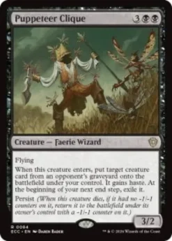 Puppeteer Clique - Lorwyn Eclipsed Commander