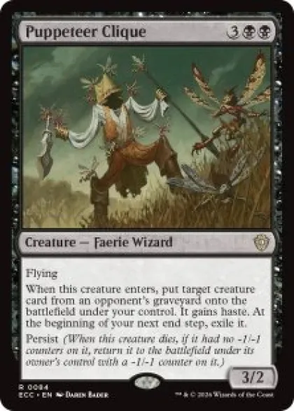 Puppeteer Clique - Lorwyn Eclipsed Commander