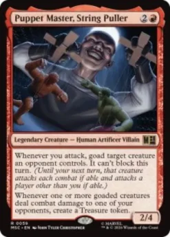 Puppet Master, String Puller (surge foil) - Marvel Super Heroes Commander