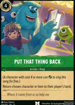 Put That Thing Back (foil) - Attack of the Vine