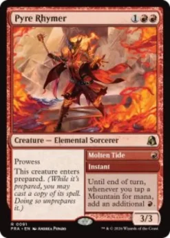 Pyre Rhymer (foil) - Reality Fracture