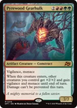 Pyrewood Gearhulk (foil) - Aetherdrift