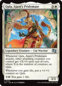 Qala, Ajani's Pridemate (anime) - Jumpstart 2025