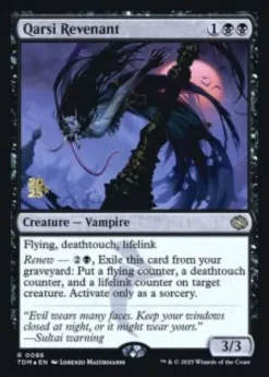 Qarsi Revenant (foil) - Tarkir: Dragonstorm Prerelease Promo's