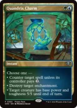 Quandrix Charm (Promo Pack) (foil) - Secrets of Strixhaven Promo's