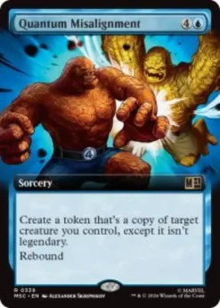 Quantum Misalignment (extended art) - Marvel Super Heroes Commander Varianten