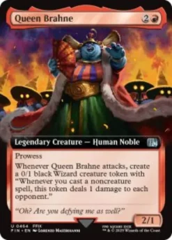 Queen Brahne (foil) (extended art) - Final Fantasy Varianten