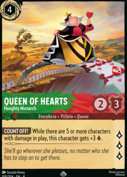 Queen of Hearts, Haughty Monarch - Reign of Jafar