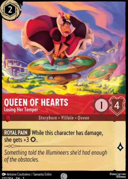 Queen of Hearts, Losing Her Temper - Archazia's island