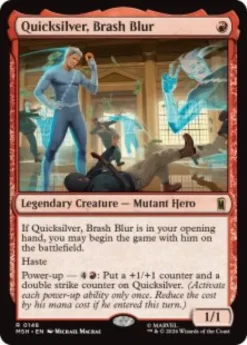 Quicksilver, Brash Blur - Marvel Super Heroes