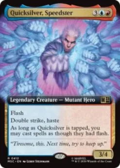 Quicksilver, Speedster (extended art) - Marvel Super Heroes Commander Varianten