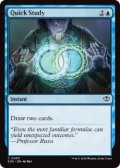 Quick Study (foil) - Secrets of Strixhaven