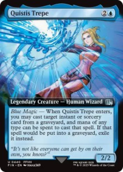 Quistis Trepe (foil) (extended art) - Final Fantasy Varianten