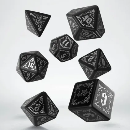 Q-Workshop - Bloodsucker RPG Dice Set: Nocturnal (7-delig)