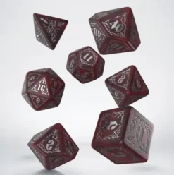 Q-Workshop - Bloodsucker RPG Dice Set: Scarlet