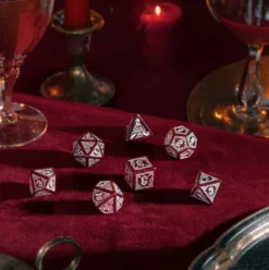 Q-Workshop - Bloodsucker RPG Dice Set: Scarlet