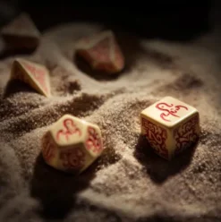 Q-Workshop - Call of Cthulhu RPG Dice Set: Masks of Nyarlathotep (7-delig)