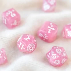 Q-Workshop - Cats RPG Dice Set: Daisy (7-delig)