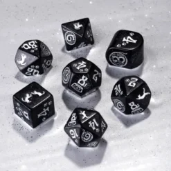 Q-Workshop - Cats RPG Dice Set: Waffle (7-delig)