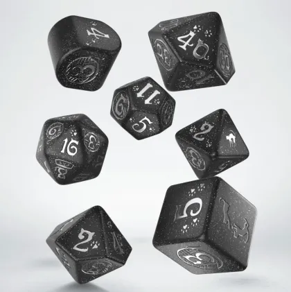Q-Workshop - Cats RPG Dice Set: Waffle (7-delig)