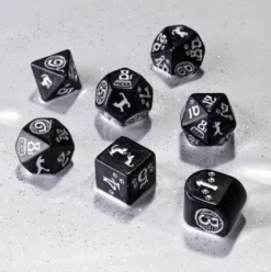 Q-Workshop - Cats RPG Dice Set: Waffle (7-delig)