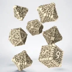 Q-Workshop - Dice Macabre RPG Dice Set (7-delig)