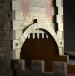 Q-Workshop - Dice Tower: Medieval Color