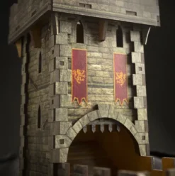 Q-Workshop - Dice Tower: Medieval Color