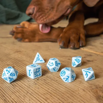 Q-Workshop - Dogs RPG Dice Set: Max (7-delig)