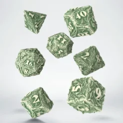 Q-Workshop -Dracopolis RPG Dice Set: The Andean Longneck (7-delig)