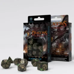 Q-Workshop - Dragons RPG Dice Set: Nephrite