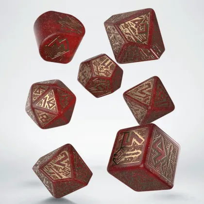 Q-Workshop - Dwarven RPG Dice Set: Jewels (7-delig)