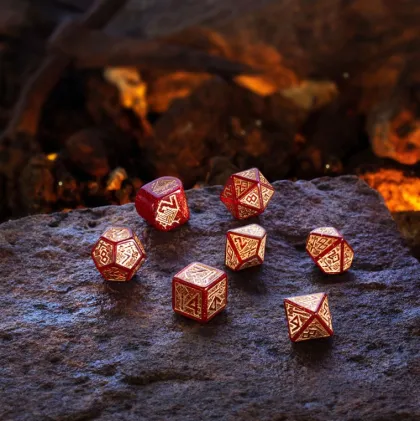 Q-Workshop - Dwarven RPG Dice Set: Jewels (7-delig)