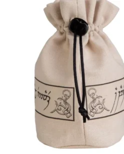 Q-Workshop - Elvish Dice Pouch: Beige & Black