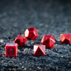Q-Workshop - Final Race RPG Dice Set: Engine Roar (7-delig)